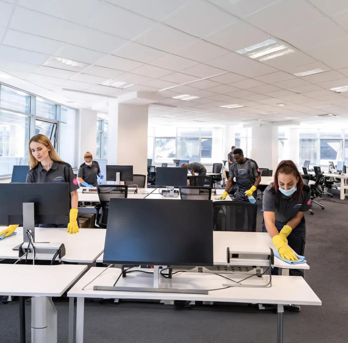 Großraumbüro-Reinigung in Berlin - VON HOEFER Facility Services GmbH