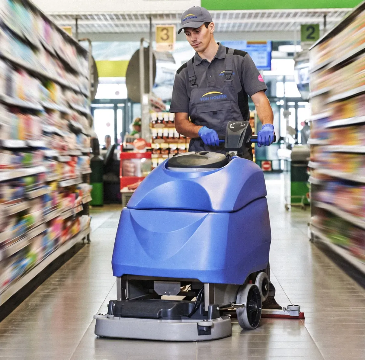 Reinigung für Geschäfte und Einzelhandel in Berlin - VON HOEFER Facility Services GmbH