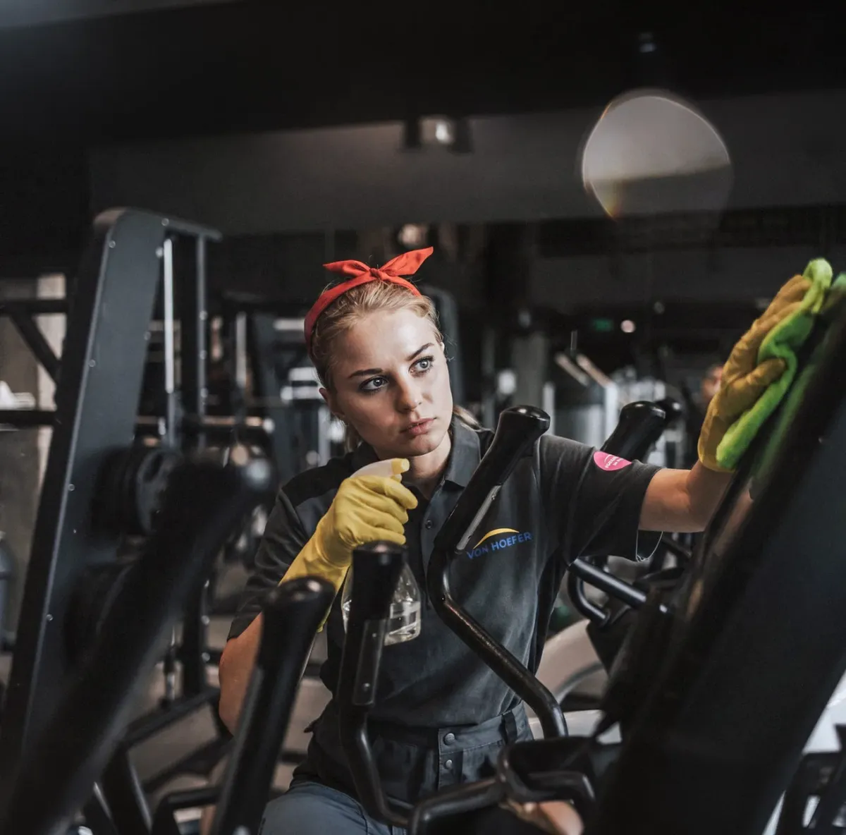 Reinigung für Fitnessstudios und Wellnessbereiche in Berlin - VON HOEFER Facility Services GmbH